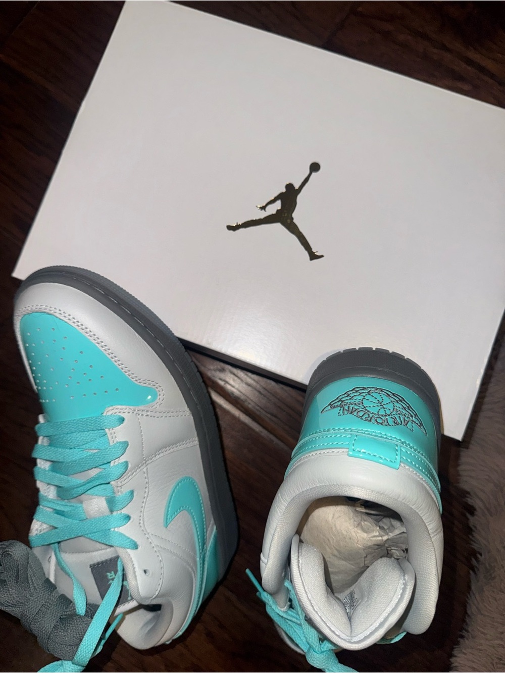 (WMNS) Air Jordan 1 Low SE 'Polaroid' size 8 brand new with box with 2 set laces - Picture 15 of 16